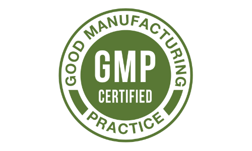 Good Manufacturing Practice (GMP) certified badge for ProstaVive quality assurance