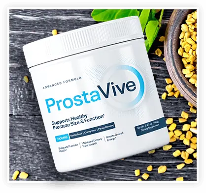 Buy ProstaVive natural prostate support formula with 180-day money-back guarantee